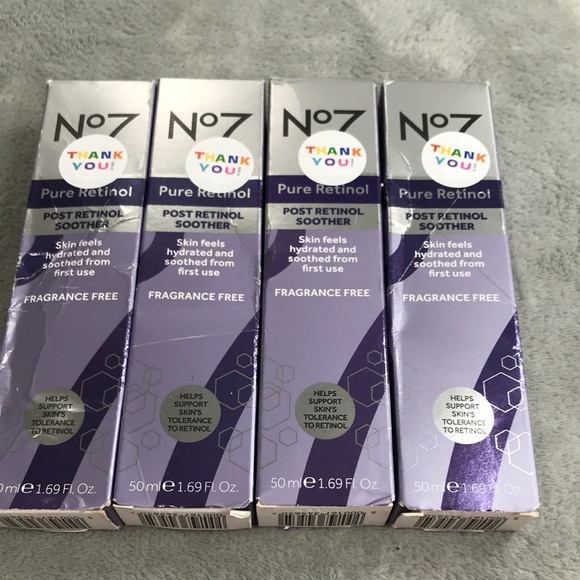 No. 7 Pure Retinol Post Retinol Soother 1.69oz  4 Boxes - Picture 1 of 7